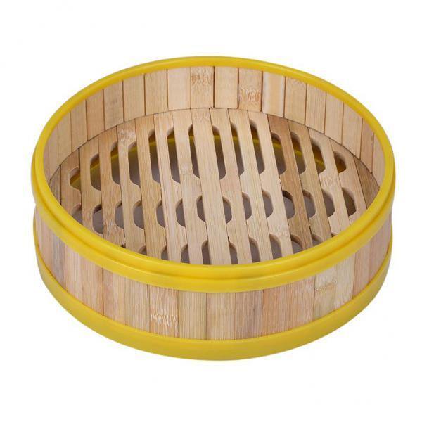 2xPlastic Edge Bamboo Dumplings Buns Steamer Basket Tapa Mat 30cm Steamer 2 piezas Cola Cesta de vapor de cocina
