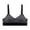Black, variant on Removable Padding Bra Girls Stretch Training Bra Wirefree Sports Bras Striped Comfortable Padded Seamless Bralette Underwear Beige 14Y