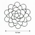 thumbnail image 6 of Dujiujun 1/3/4Pcs Flower Holder Stainless Steel Flower Arrangement Holder Reusable Flower Arranging Tool for Home, 6 of 8