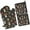 Colorful Mushroom Pattern, variant on Colorful Mushroom Pattern Dark Pattern Kitchen Oven Mitt and Pot Holder Sets 2 Pcs for Baking, Cooking and Grilling, Heat Resistant Up To 392 °F