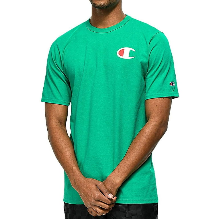 Champion Men's Heritage T-Shirt Kelly Green Graphic C Logo, - Walmart.com