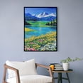 thumbnail image 4 of Landscape Puzzles for Adults 500 Pieces, Nature Puzzle with Mountains Park Stream Oil Painting, Jigsaw Puzzles Modern Home Decor for Bedroom Living Room Kitchen Wall Decor, 4 of 8