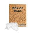 thumbnail image 2 of SupremePlus Sweatshirt Fleece Cleaning Rags 600 lbs Pallet-12x50 lbs Box of Rags Commercial Cotton Dust Cloths Value Pack, White, 2400 Count, 12 Pack, 2 of 8