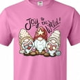 thumbnail image 4 of Inktastic Joy to the World Christmas Gnomes T-Shirt, 4 of 5