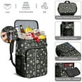 thumbnail image 5 of Celestial Insulated Backpack Cooler - Mystical Moon & Starry Night Aesthetic, 20L Leakproof Cooler Bag for Camping, Hiking, Beach Trips, 5 of 5