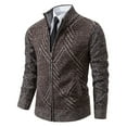 thumbnail image 2 of Playeras De Bambu Hombre, Cárdigan A Juego De Colores A La Moda Para Hombre, Suéter, Camisa De Punto, 2 of 6