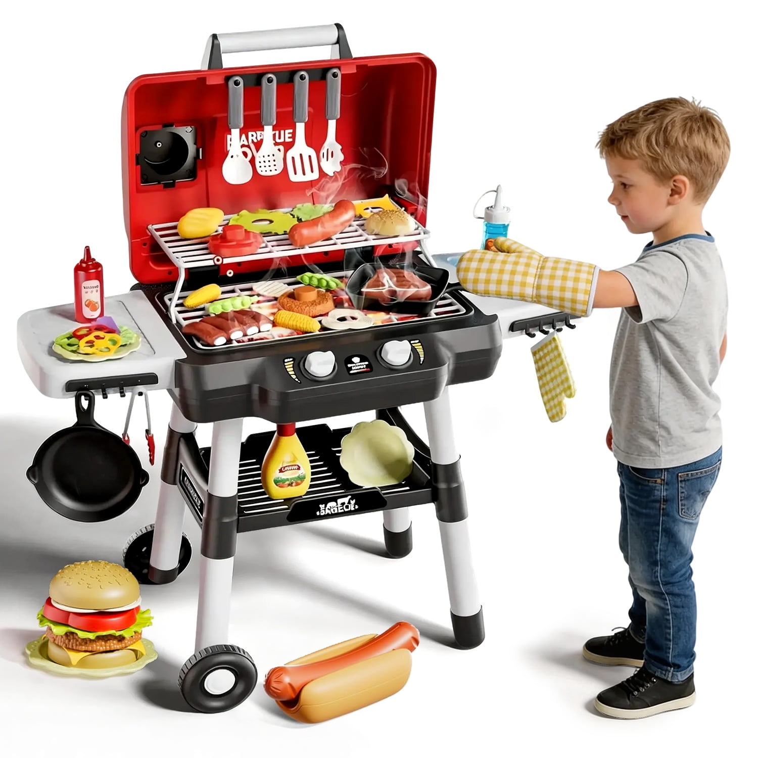 Disney Plastic 3 Years + Mickey Mouse Cooking Set, Multicolor (14