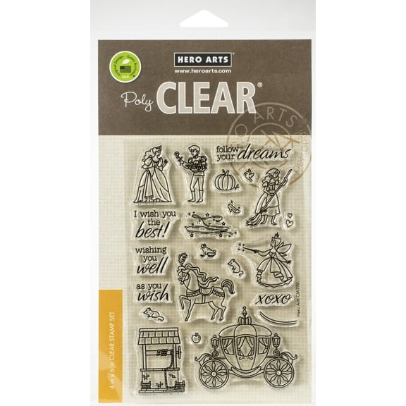 Hero Arts Clear Stamps 4"X6"-As You Wish