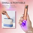 thumbnail image 3 of QenASHaing UV Nail Lamp, Handheld, Mini, Portable, Fast Drying, LED Display, Suitable for Home Use, Personal DIY, Gel Nails, Quick-Cure Gel Nail Polish, 3 of 7