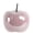 Pink, variant on Zelia Pearlescent Ceramic Apple Figurine – Decorative Apple Statue, Modern Home Décor Accent for Living Room, Tabletop, Shelf & Office Decoration (Size-S,Pink)