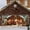 A, variant on Christmas Decor,Large Festive Holiday Welcome Banner for Outdoor Garage Door Front Porch and Yard Seasonal Christmas Decoration Sign