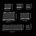 thumbnail image 2 of Uxcell Acrylic Stamp Block Clear Stamping Block with Grid Lines Decorative Mounting Blocks Set Wave, 7 Pack, 2 of 6
