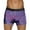 Purple, variant on Men's Festive Slim Fit Boxer Briefs Easter Egg Bunny Print Lightweight Underwear Beige L