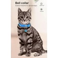 thumbnail image 5 of 2-Pack XS Cat Collar with Bell,Basic Dog Cat Collar Cat Dog Collar or Seatbelts for XXS Tiny Teacup Pet Dogs Girl Kitten Boy Small Animal, 5 of 6