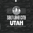 thumbnail image 4 of Inktastic Salt Lake City Utah Mountains Women's T-Shirt, 4 of 5