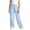 ZA-Blue-wiyuqeen wide leg pants, variant on Wiyuqeen Cargo Pants for Girl 5-16 Years Elastic Waist Baggy Straight Wide Leg Outdoor Pant Lightweight UV Protection Trousers with Pocket