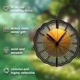thumbnail image 5 of Artistic Metal Hanging Wind Spinner & Concentric Waves - Modern Wind Chime for Yard & Garden Decor, 5 of 6