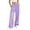 *Purple, variant on VBVC Women's Side Stripes Wide Leg Track Pants , Casual Elastic Waist Jogger Trousers For Women , Ladies' Y2K Lounge Sweatpants with Pockets, Beige , S-2XL