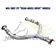 thumbnail image 4 of Stainless Steel Exhaust Front Flex Y-Pipe Fits 2009-2012 Infiniti FX35 3.5L & 2013 FX37 3.7L - Direct Fit, 4 of 7