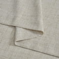 thumbnail image 6 of Muuphra Pinch Pleated Light Filtering Linen Blended Curtains with Metal Rings and Hooks for Living Room Bedroom,2 Panels,Cream Beige,40"×102", 6 of 8