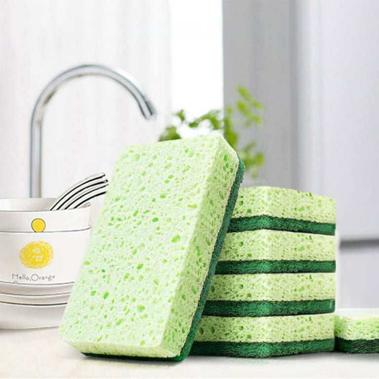 Get Clean® Microfiber Dish Sponge, Accessories, Household Cleaning, Green Home
