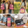 thumbnail image 5 of Yspwyqan Watermelon Capybara Backpack Set for School Kids, Lunch Box Set 4Pcs Large Capacity Polka Dot Front Pocket Trendy Daypack for Ages 8-15 Travel, 5 of 7