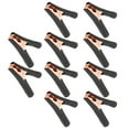 thumbnail image 4 of 10 abrazaderas para cable de batería, 100 A, corriente nominal, apertura de 20 mm, ligeras, para prueba de batería de coche, camión, vehículo, color negro., 4 of 14