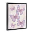 thumbnail image 2 of Stupell Industries Art Deco Delicate Disco Butterfly Dance Black Floating Frame Canvas Art, 17 x 21, by Lil' Rue, 2 of 8