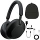 thumbnail image 2 of Reacondicionado Auriculares supraaurales inalámbricos Sony WH-1000XM5 Black Renewed, 2 of 7