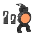thumbnail image 3 of Organizador de almacenamiento para portavasos en el respaldo del asiento, accesorios para automóviles, gancho para reposacabezas de coche, soporte Naranja, 3 of 8
