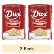 (2 pack) DUX Saltines Crackers, 16 oz Tin