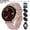 Gold Steel Bezel with Dust Rose, variant on 010-02785-00 Venu 3S Health Fitness GPS Smartwatch Steel Bezel with Pebble Gray Case 41mm Bundle with Dust Cover 3 Pack, 2-Pack Screen Protector and 2 YR CPS Enhanced Protection Pack