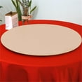 thumbnail image 1 of ORUYROP 2-Pack Cocktail Round Table Topper Cap Spandex Fitted Stretch Cocktail Tablecloth Tight Stretchable Elastic for Weddings Banquets Events Parties Restaurants(Size:60cm,Color:Champagne 3, 1 of 6