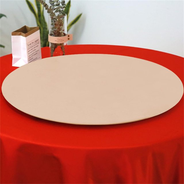 ORUYROP 2-Pack Cocktail Round Table Topper Cap Spandex Fitted Stretch Cocktail Tablecloth Tight Stretchable Elastic for Weddings Banquets Events Parties Restaurants(Size:60cm,Color:Champagne 3