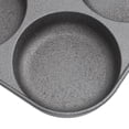 thumbnail image 6 of YAHHU 4‑Hole Egg Frying Pan – Non‑Stick, Easy‑Clean, Multi‑Purpose Breakfast Cooker with Wooden Handle, 6 of 15
