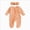 Orange, variant on 6-12 Months Newborn Bodysuit Romper Baby Girls Footies Romper Spring Newborn Fart Coat Long Sleeve Pack Foot Climb Newborn Fall Winter Gift Clothes,Orange Jumpsuit Sleep & Play Bodysuit