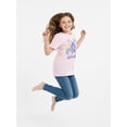 thumbnail image 4 of Squishmallows Girls Graphic Tee with Short Sleeves, Sizes 4-16, 4 of 7