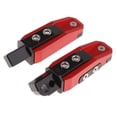 thumbnail image 1 of Reposapiés trasero CNC para CB 400 400 600 900 rojo, 1 of 7