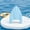 A Shape, variant on Swimming Kickboard for Adult, Contour Kick Board with Handles for Beginners,Swim Kick Board for Swimming Training A Shape Double Hand Grip EVA Swim Board, Water Aerobics Equipment
