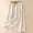 001 Beige, variant on Cotton Linen Maxi Skirts for Women with Pockets High Waist A-Line Split Midi Long Skirt Casual Beach Party Holiday Skirt