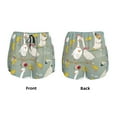 thumbnail image 5 of Xecao's Cute Farm Birds for a double-layer running short for women, perfect for gym, tennis, and more, featuring a convenient pocket., 5 of 9
