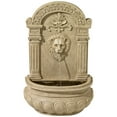 thumbnail image 6 of Royal Lion Face 31" High Large Italian Indoor Outdoor Decor Sand Stone Wall Fountain Statue Outside Garden Patio, 6 of 9