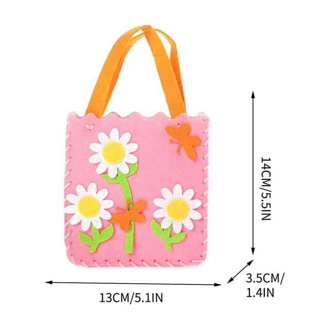Matériel de Couture Sac Manuel de Couture pour Enfants Sac de Matériel Diy Non Tissé