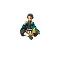 thumbnail image 1 of Figura de acción Demon Slayer en PVC, Kimetsu Yaiba, Tomioka Giyuu Hashibira Inosuke, modèle de jouets zhangmengya unisex, 1 of 2