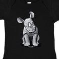 thumbnail image 4 of Inktastic Curious Rhinos Boys or Girls Baby Bodysuit, 4 of 5