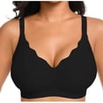thumbnail image 2 of Yutgune Lace Bra Wireless Balconette Bras for Women Lift Support Dressy Night Out Womens Bras, 2 of 4