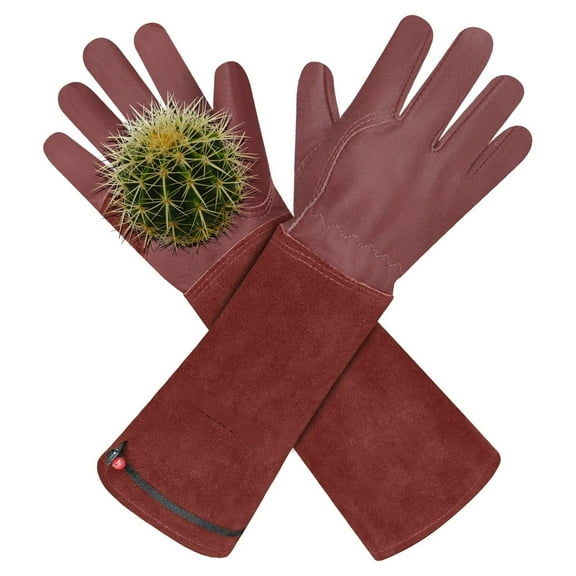 PETT Gardening gloves for men and women, stab resistant trimming gloves - L