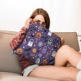 thumbnail image 6 of Happy Halloween Pumpkin Throw Pillow Covers Ghost Boo Pillow Cases Throw Cushion Cover Cushion Cases for Home Office Halloween Decor,20x20 Inch (2Pcs), 6 of 6