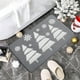 thumbnail image 1 of Fiudx Alfombra Navideña con Copos de Nieve, Suave Terciopelo, Base Antideslizante, Absorbente de Agua, Lavable a Máquina, Decoración Navideña para Baño, Ideal para Sala de Estar y Dormitorio, 40 X 60, 1 of 6