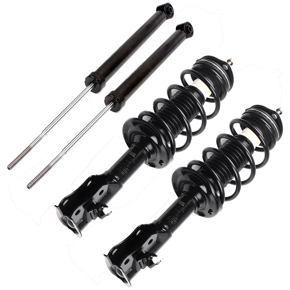 ECCPP Complete Struts Assembly Front Struts Rear Shock Absorber Fit for 2006 2007 2008 2009 2010 2011 for Honda Civic Set of 4